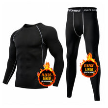 Men’s Fleece-Lined Thermal Compression Base Layer Set