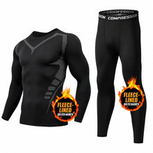Men’s Fleece-Lined Thermal Compression Base Layer Set