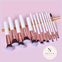 Luxury Rose Gold Makeup Brush Set – Professional Face & Eye Brushes