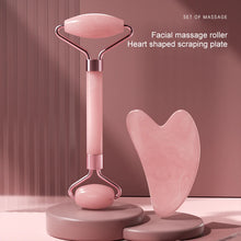 NEVYN Facial Massage Roller &  Gua Sha Set