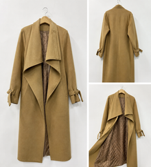 Women’s Longline Draped Coat